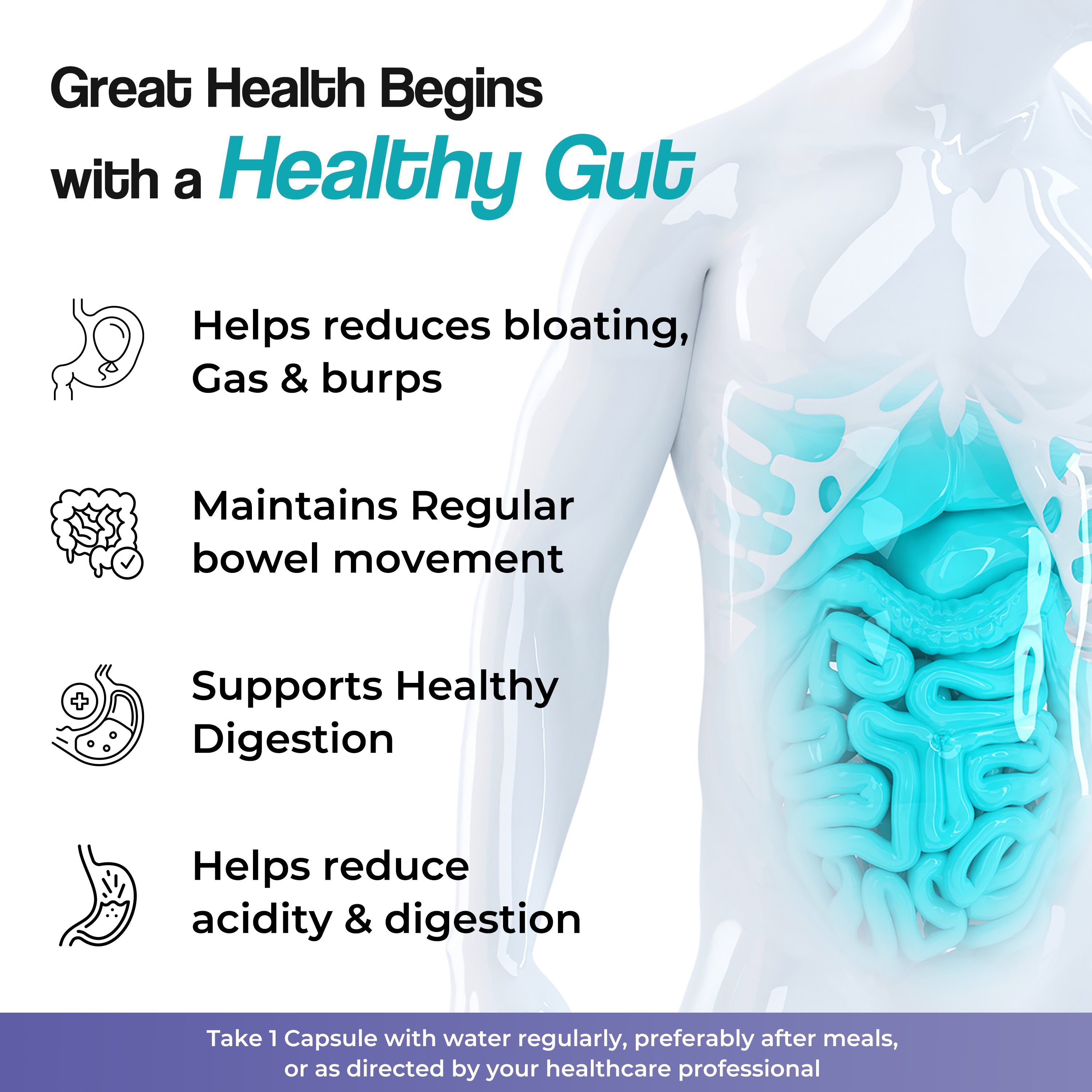 Health Veda Organics Digestive Enzyme Capsules - Distacart