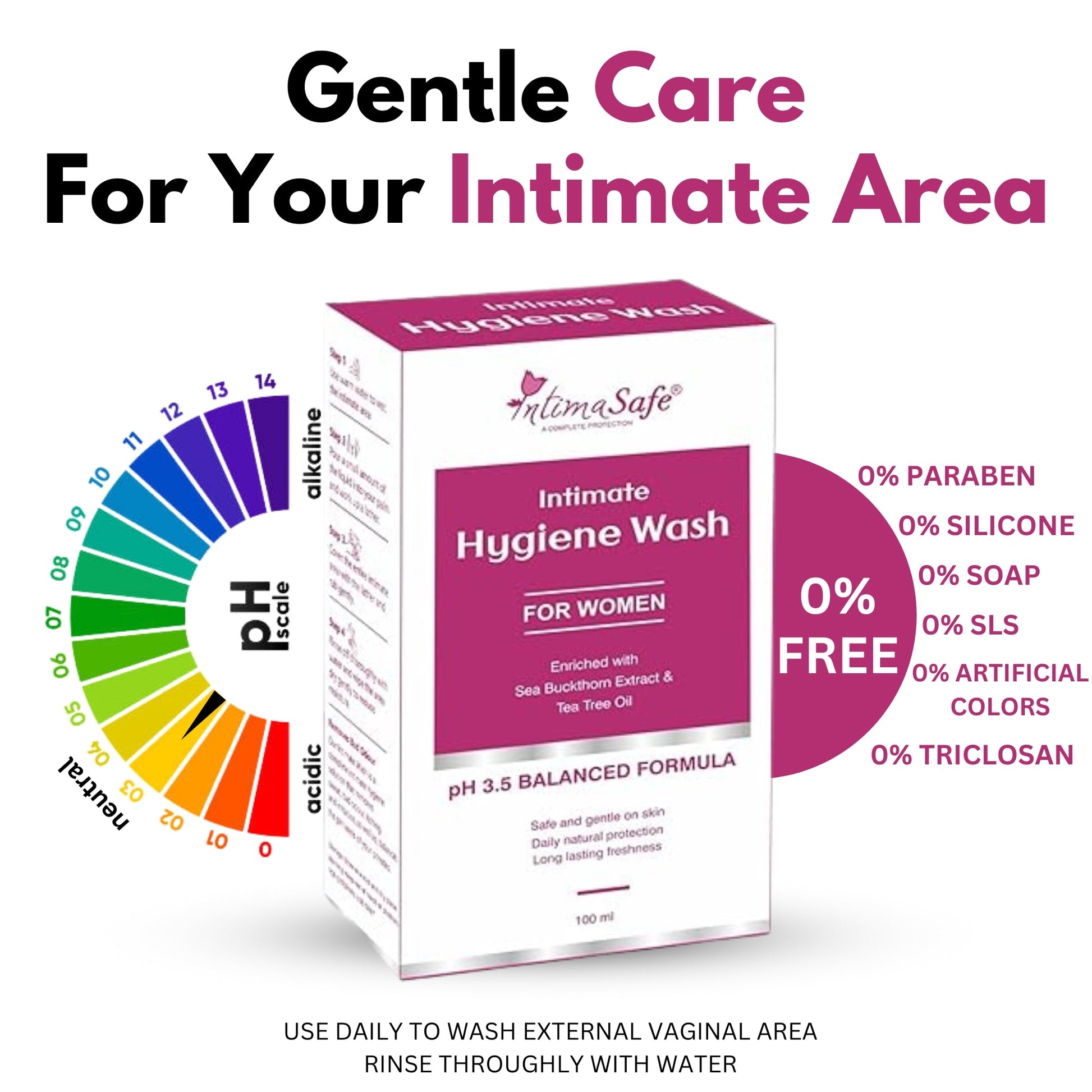 Samisha Intimate Wash For Women - Distacart