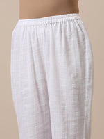 Thumbnail for trueBrowns Gauze White Short Co-Ord Set - Distacart