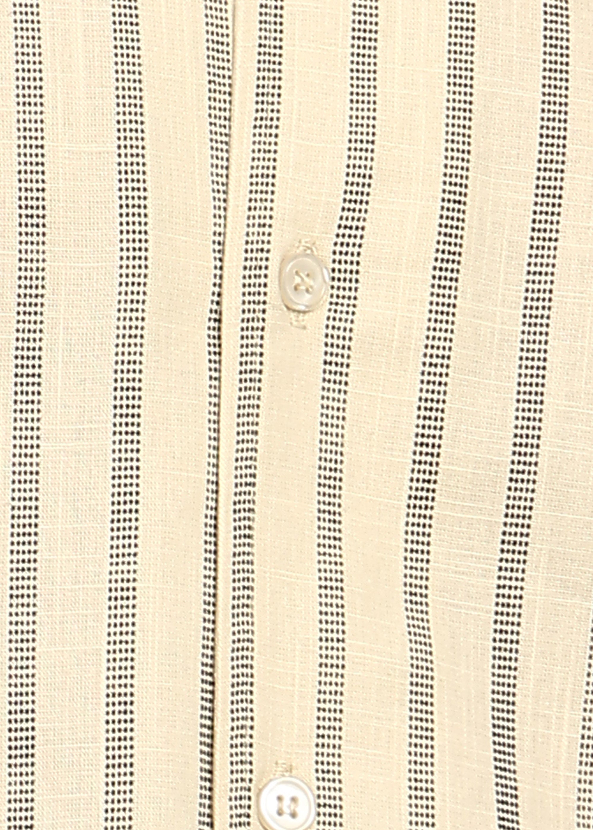 Fabmade Ivory Stripe Ease Co-Ord Set - Distacart