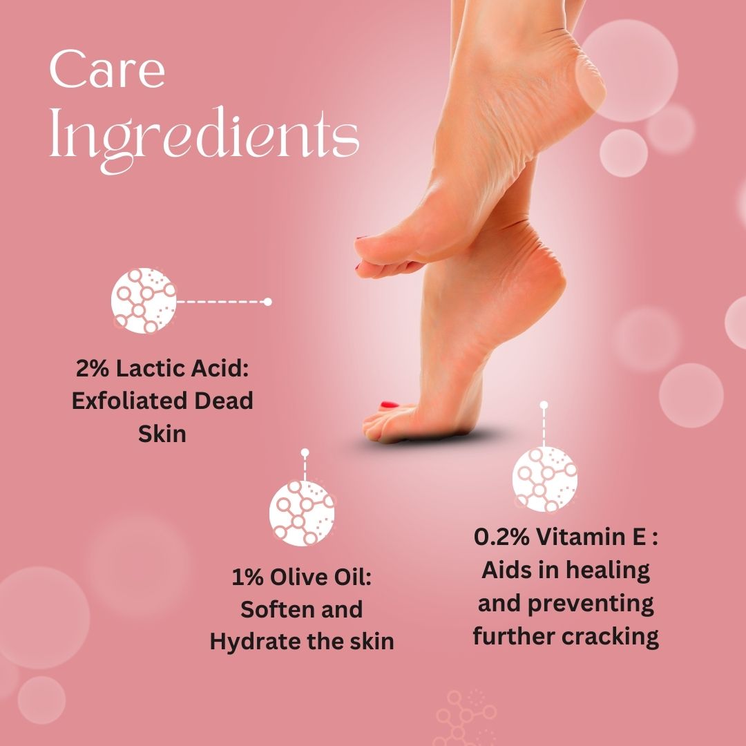 Samisha Foot Cream & Heel Repair Roll On - Distacart