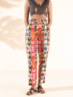 Thumbnail for trueBrowns Cola Cotton Ikat Pant Suit Set - Distacart