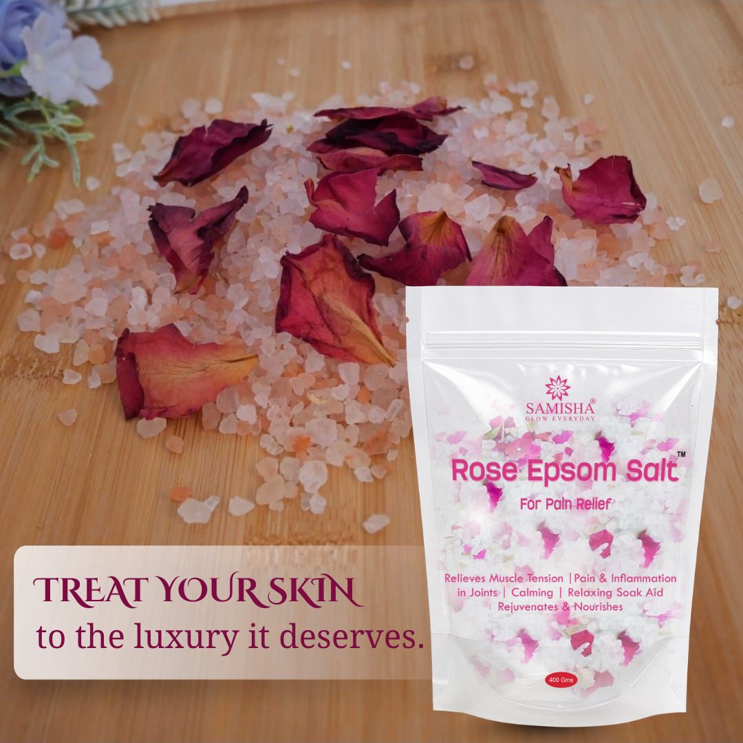 Samisha Rose Epsom Salt For Pain Relief - Distacart
