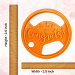 Thumbnail for celebration stencils toppers cutters congrats