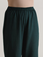Thumbnail for trueBrowns Dark Green Front Placket Co-Ord Set - Distacart