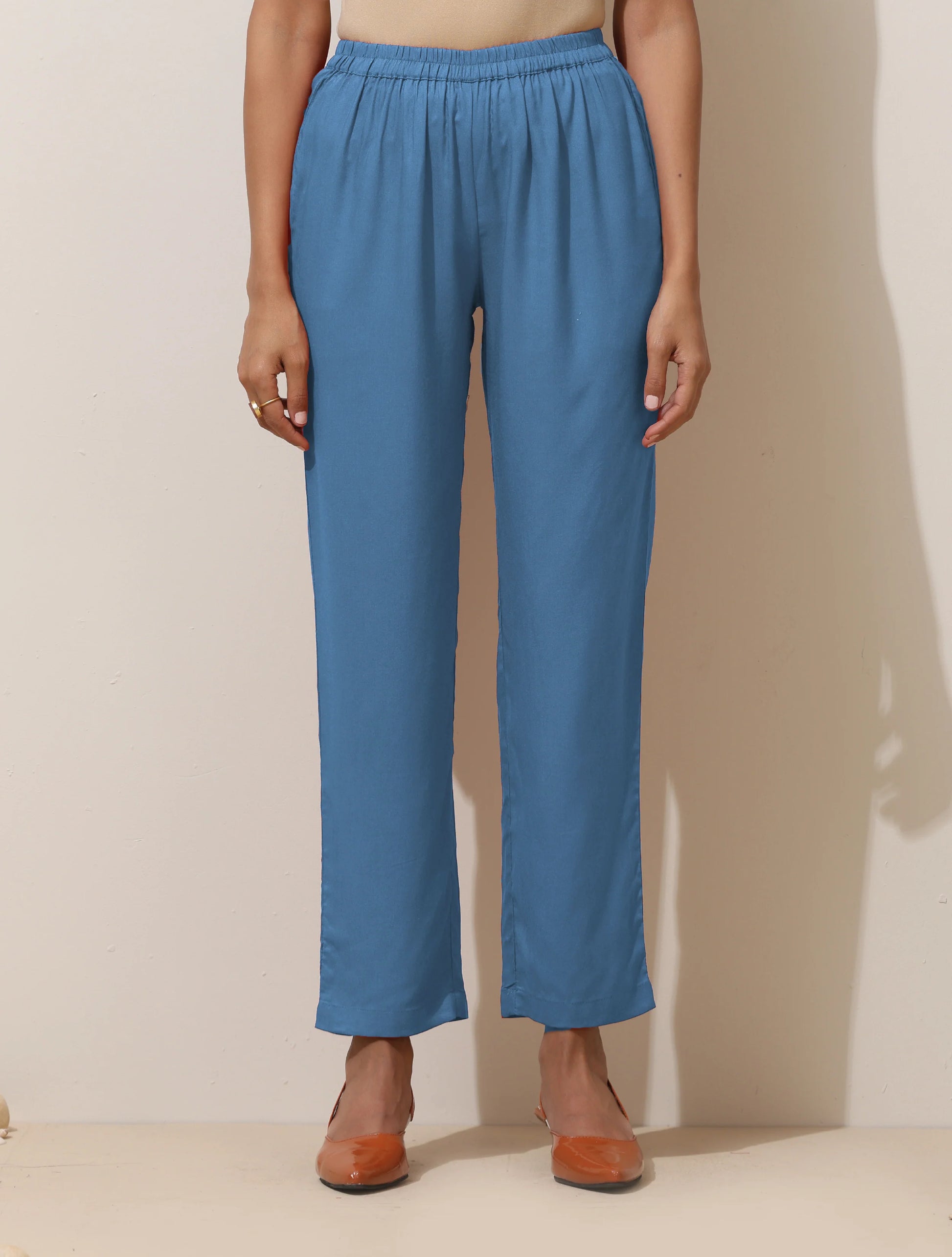 trueBrowns Blue Co-ord Set - Distacart