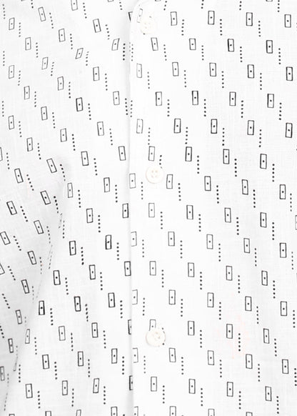Fabmade Urban Dot Linen Shirt - Distacart