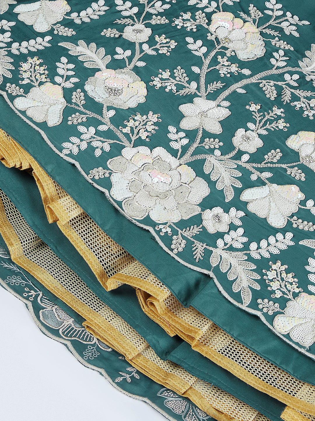 House of Panchhi Pink Pure Georgette Position Printing With Siroski Stone Work Lehenga Choli & Dupatta - Distacart