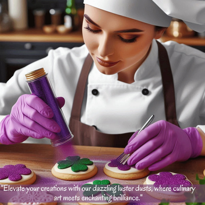 iris purple edible luster dust 5 g
