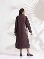 Thumbnail for trueBrowns Cola Cotton Print A-line Dress