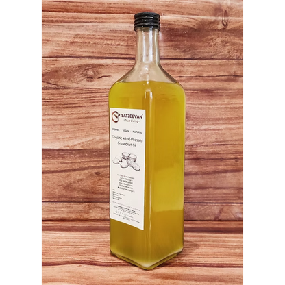 Satjeevan Organic Wood-Pressed Groundnut Oil - Distacart