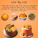 Thumbnail for confect citrus orange sugarpaste br b 250 gms b