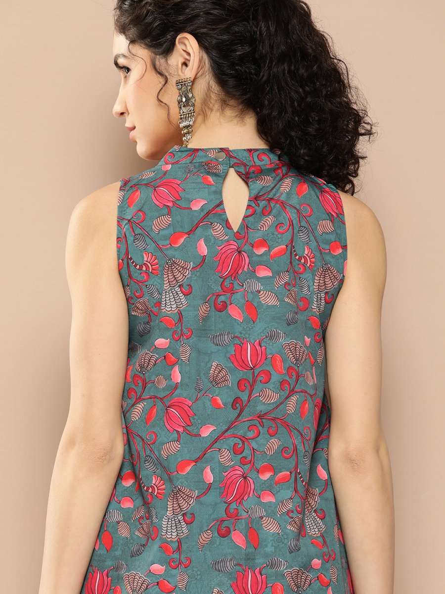 Ahalyaa Women Floral Printed Co-Ords - Distacart