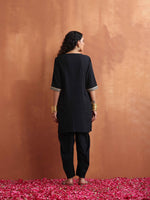 Thumbnail for trueBrowns Black Cotton Co-ord Set
