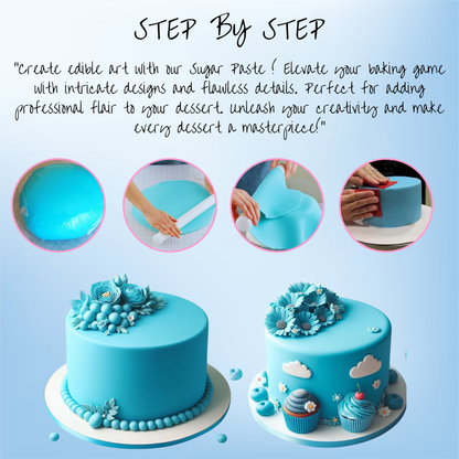 confect superhero blue sugarpaste br b 250 gms b