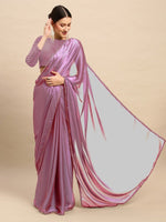Thumbnail for Anouk Beads And Stones Detail Pure Georgette Saree - Distacart