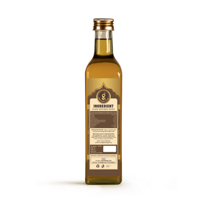 Giramritphal Kachi Ghani Cold Pressed Black Mustard Oil - Distacart