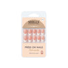 shills professional reusable press on nails french oval spn711