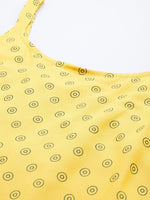 Thumbnail for All About You Women Yellow Printed Kurta with Palazzos & Dupatta - Distacart
