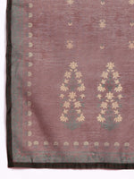 Thumbnail for Anouk Ethnic Motifs Printed A-Line Kurta With Trousers & With Dupatta - Distacart
