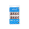 shills professional reusable press on nails almond spn644