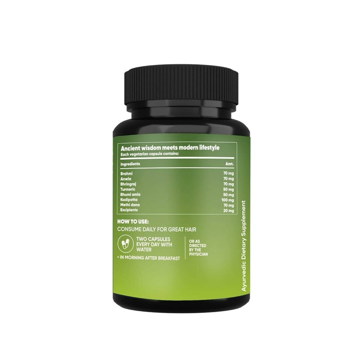 Aadar Bald No More Hair Capsules For Men - Distacart