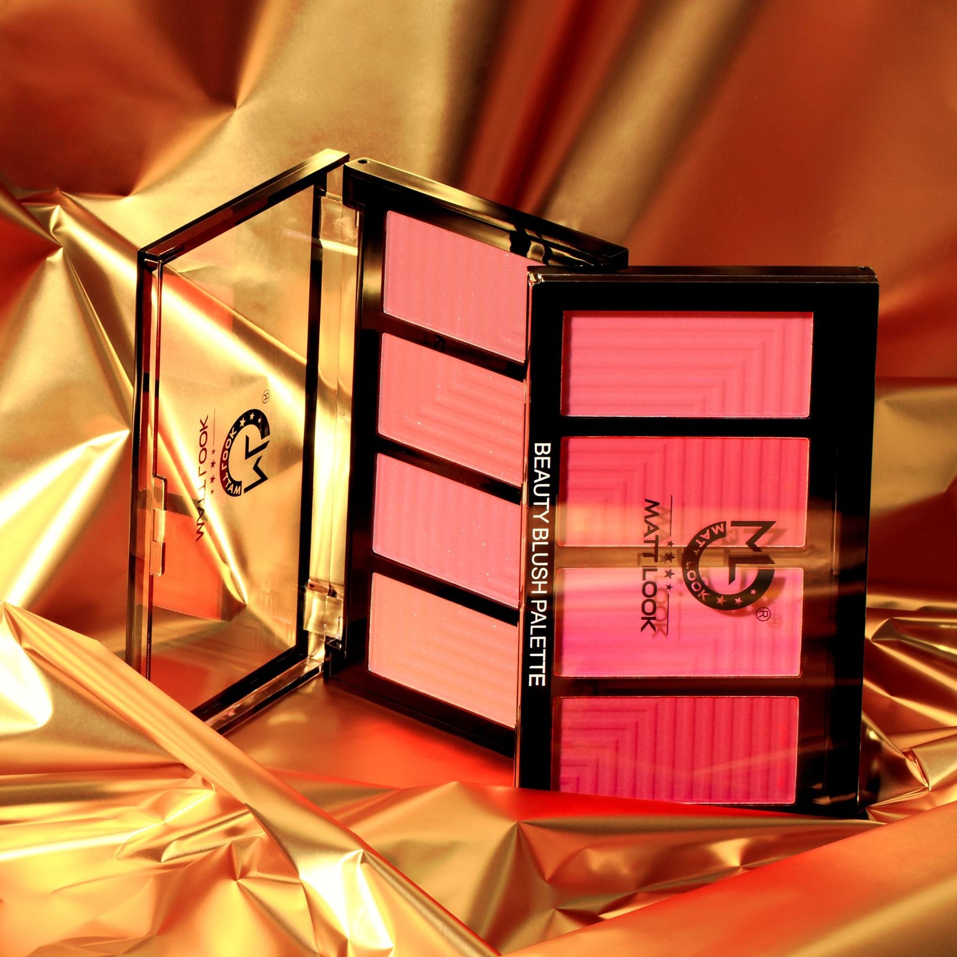 Matt Look Beauty Blush Palette - 02 - Distacart