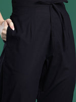 Thumbnail for Indo Era Printed Regular Thread Work Pure Cotton Kurta with Trousers & With Dupatta