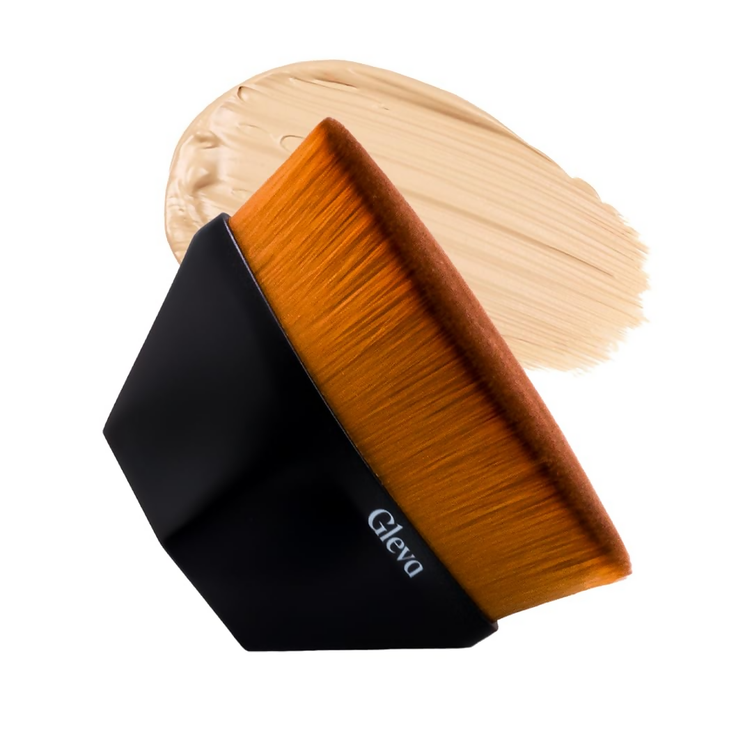 Gleva Foundation Makeup Brush Black - Distacart