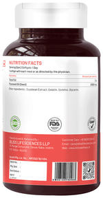 Thumbnail for bliss welness flaxseed oil high potency omega 3 softgel capsule 60 each