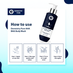 Thumbnail for Dermistry 5% AHA 2% BHA Exfoliating D Tan Detan Acne Removal Body Wash For Oily All and Strawberry Skin - Distacart