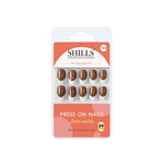 Thumbnail for shills professional reusable press on nails french square spn723
