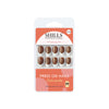 shills professional reusable press on nails french square spn723