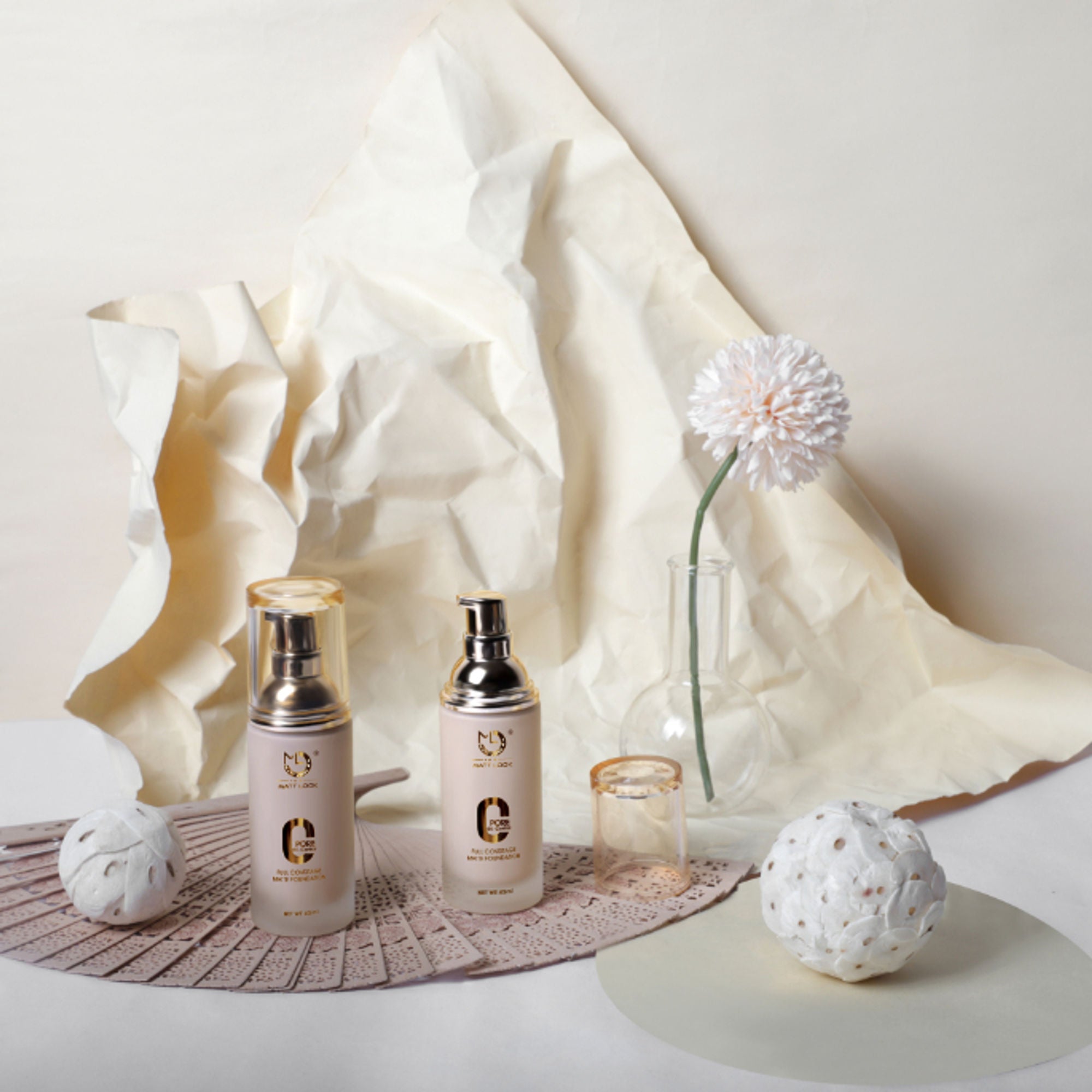 Matt Look Zero Pore Oil Control Full Coverage Matte Foundation - Ivory