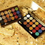 Thumbnail for Matt Look Glitterz N Highlight 18 Color Glittering Eyeshadow Palette - Limited