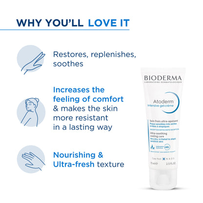 Bioderma Atoderm Intensive Gel Creme Moisturizer