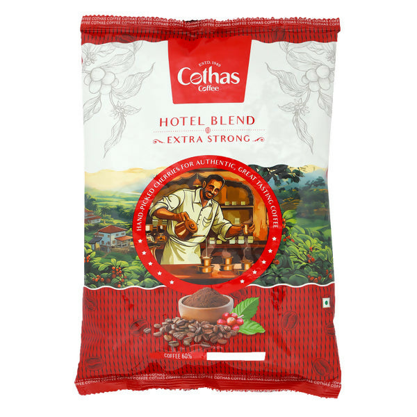 Cothas Coffee – Hotel Blend Extra Strong Coffee Powder - Distacart