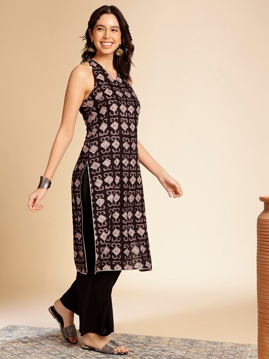 Anouk Ethnic Motifs Printed Kurta