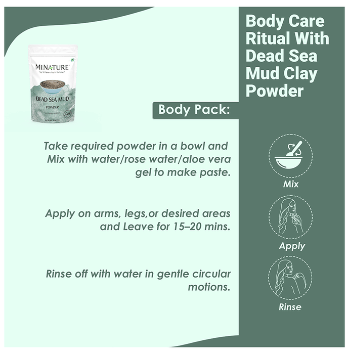 Minature Dead Sea Mud Powder