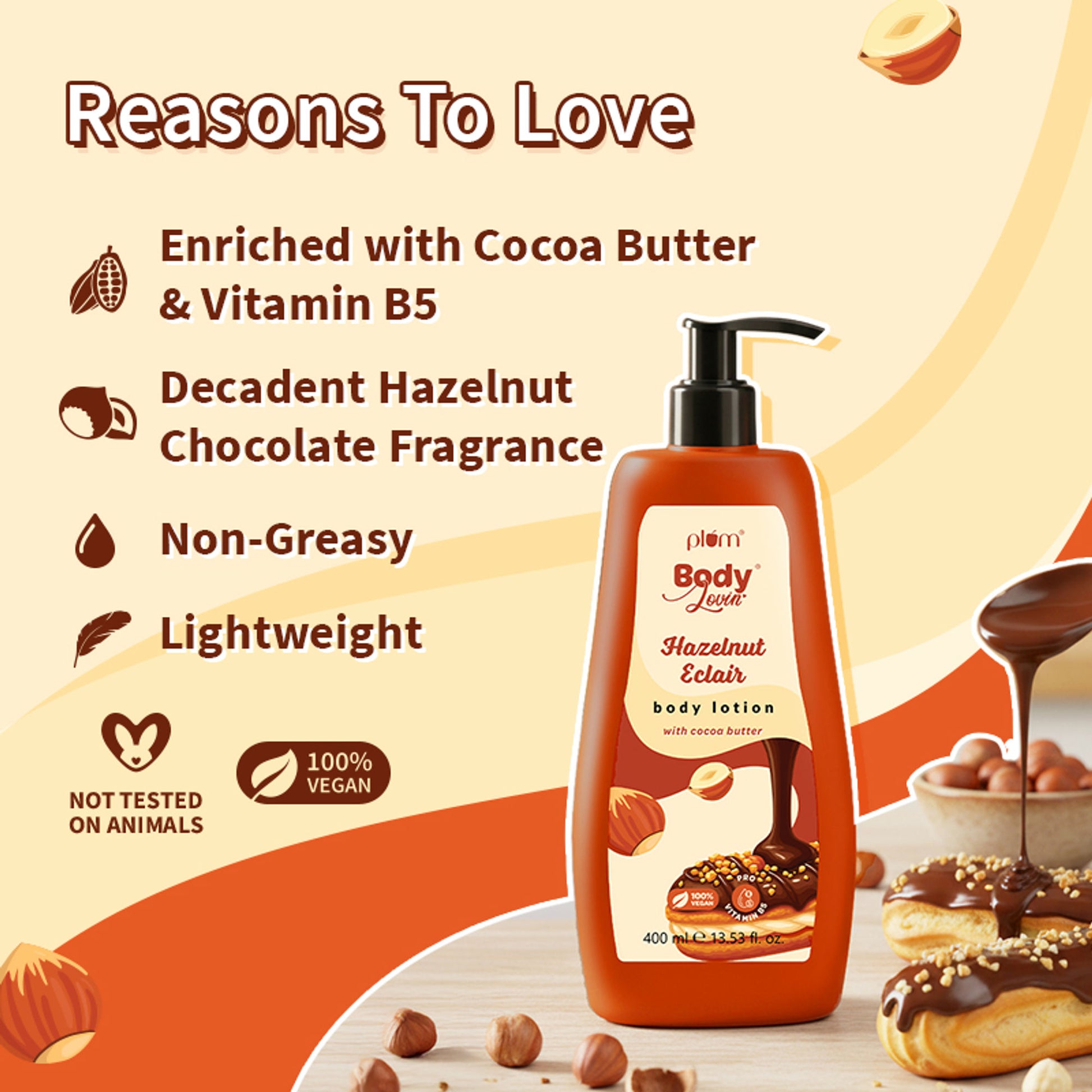 Plum Bodylovin' Hazelnut Eclair Body Lotion - Distacart