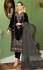 Anaita Black Velvet Suit with Embroidery Sequence Work - Distacart