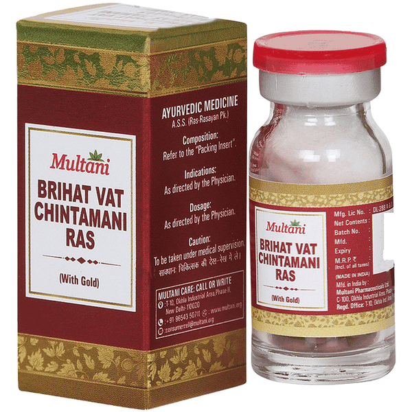 Multani  Brihat Vat Chintamani Ras With Gold