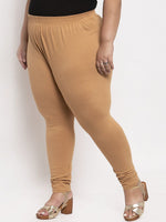 Thumbnail for TAG 7 Women Plus Size Ankle Length Cotton Leggings - Distacart