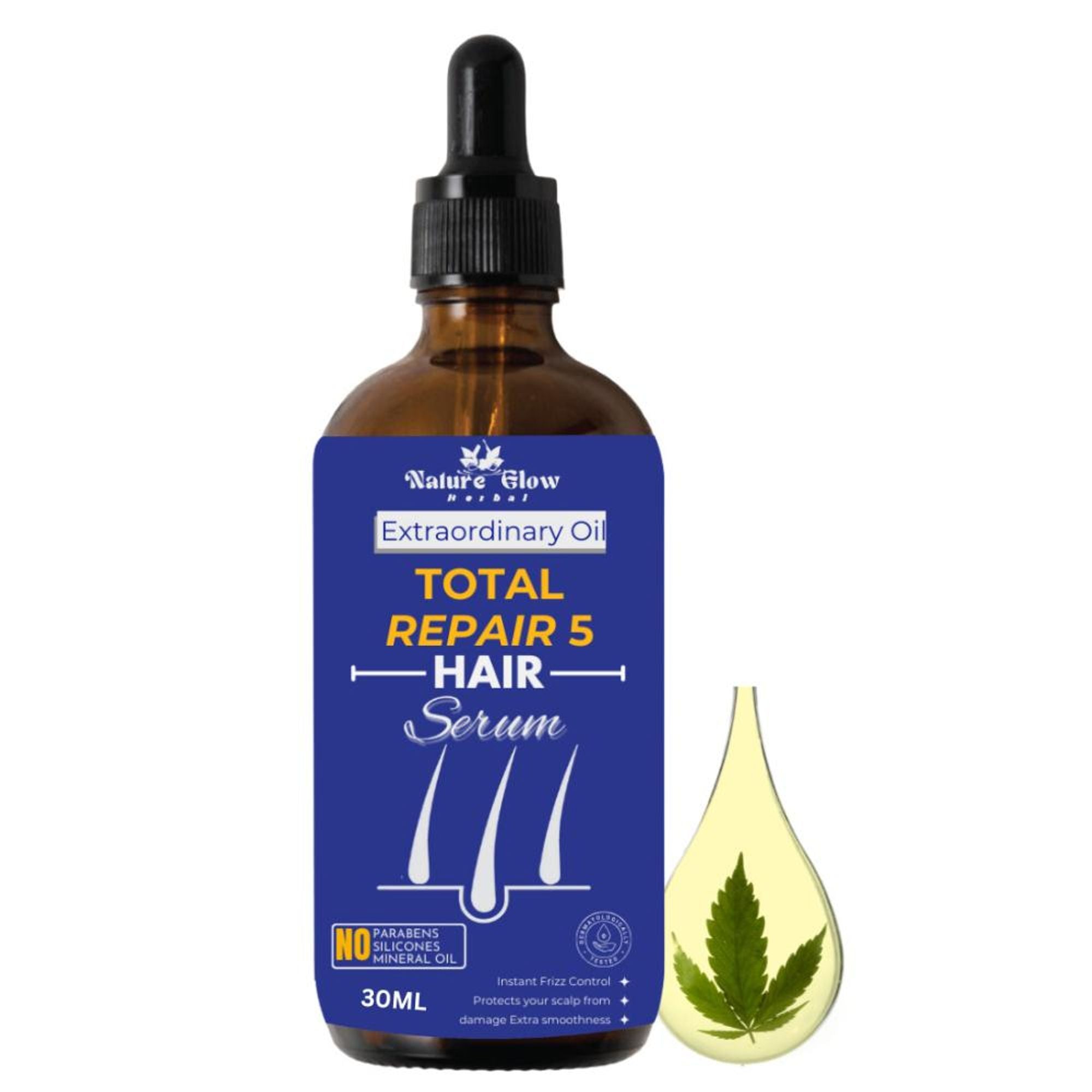 Nature Glow Herbal Total Repair 5 Hair Serum