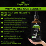 Thumbnail for Nature Glow Herbal High Gloss Strengthen Hair Serum - Distacart