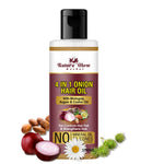 Thumbnail for Nature Glow Herbal 4-In-1 Onion Hair Oil