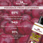 Thumbnail for Nature Glow Herbal 4-In-1 Onion Hair Oil - Distacart