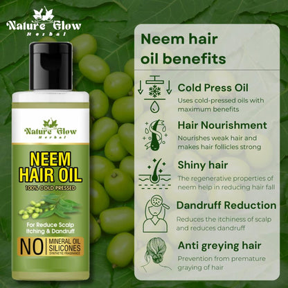 Nature Glow Herbal Neem Oil - Distacart