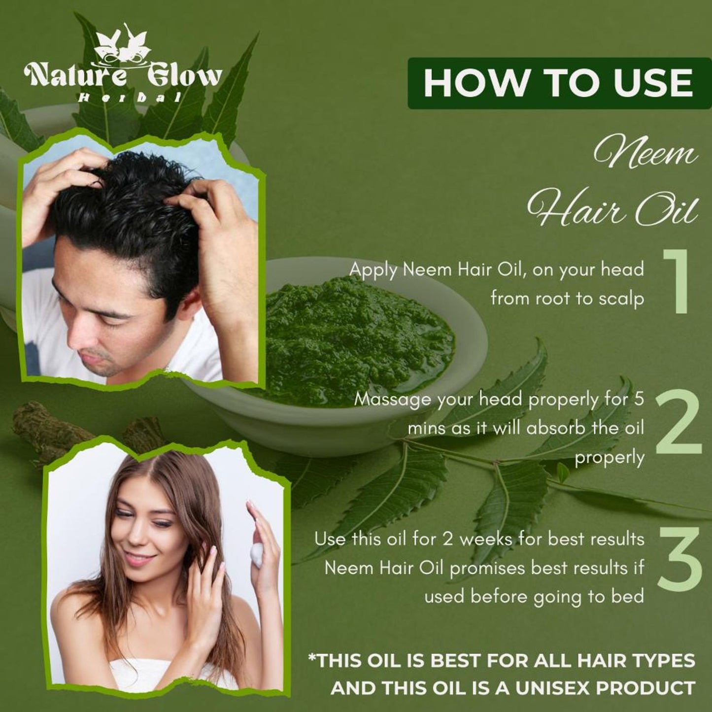 Nature Glow Herbal Neem Oil - Distacart