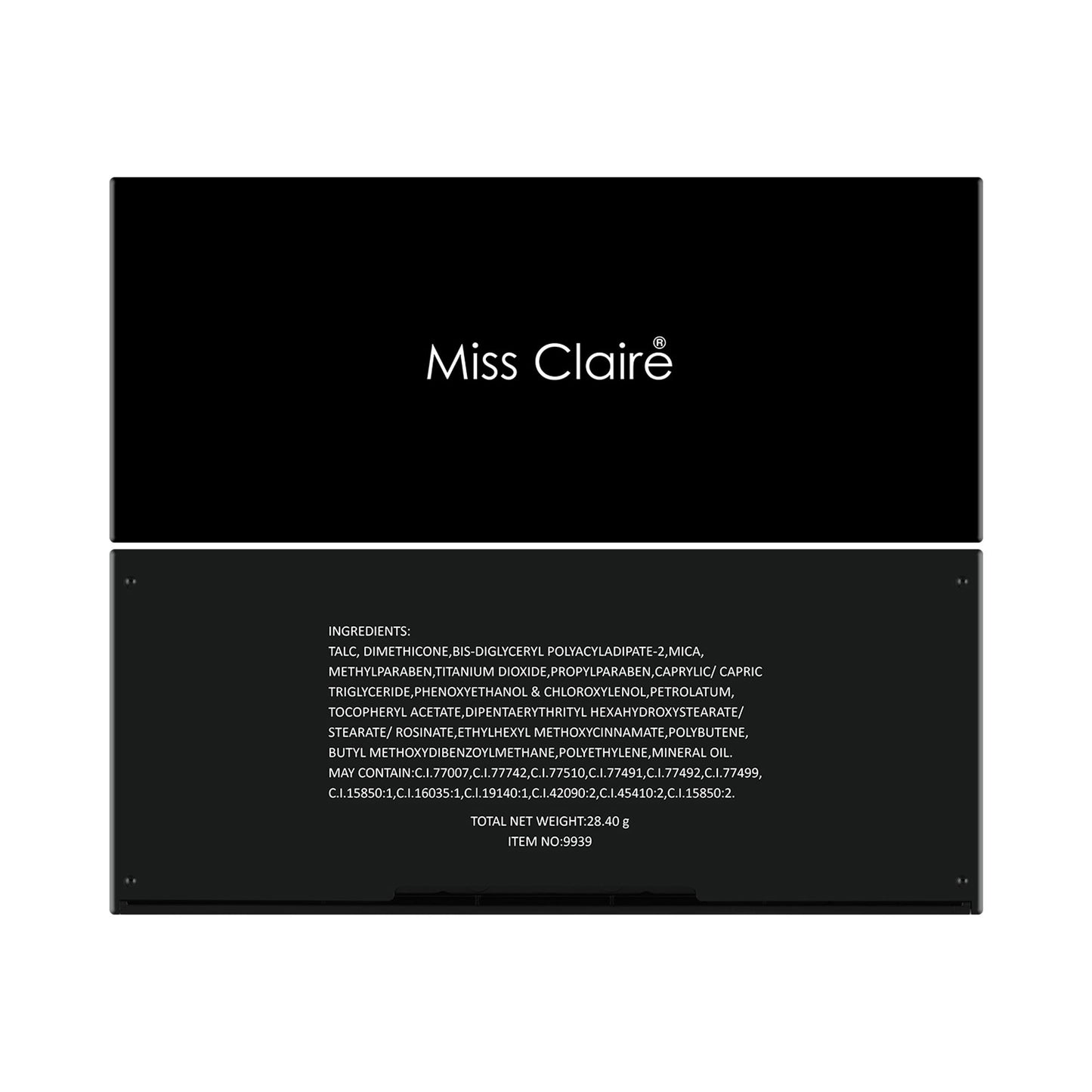 Miss Claire Makeup Palette 9939 - Distacart